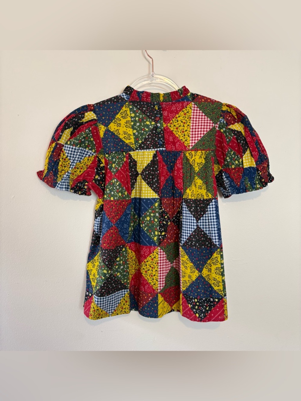 Doen Alida Countryside patchwork print top - Picture 6 of 10
